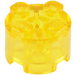 LEGO Jaune transparent Brique 2 x 2 Rond (3941 / 6143)