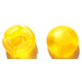 LEGO Transparent Yellow Clickits Round 2 x 2 (45477 / 51509)