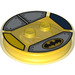 LEGO Transparentes Gelb Dimensions Stand mit Excalibur Batman (18868 / 19981)