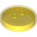LEGO Transparentes Gelb Dimensions Stand mit &#039;R&#039; symbol (Robin) (18868 / 19981)