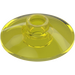LEGO Transparent Yellow Dish 2 x 2 (4740 / 30063) LEGO Transparent Yellow Dish 2 x 2 (4740 / 30063)