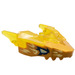 LEGO Transparent Yellow Dragon Upper Jaw Pearl Gold Face with Blue Eyes and White Lightning (82276)