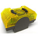 LEGO Transparentes Gelb Duplo Toolo Siren mit Dark Grau Base