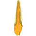 LEGO Transparentes Gelb Flamme mit Bright Light Orange (1995)