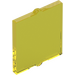 LEGO Transparent Yellow Glass for Window 1 x 2 x 2 (35315 / 86209)