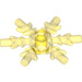 LEGO Transparant Geel Ice Crystal (42409 / 53972)