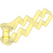 LEGO Jaune transparent Lightning Bolt (28555 / 59233)