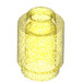 LEGO Transparent Yellow Opal Brick 1 x 1 Round with Open Stud (3062 / 35390)