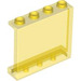 LEGO Transparent Yellow Panel 1 x 4 x 3 with Side Supports, Hollow Studs (35323 / 60581)