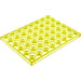 LEGO Transparent Yellow Plate 6 x 8 (3036)