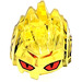LEGO Transparent Yellow Rock Monster Minifigure Head (87780)
