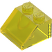 LEGO Transparent Yellow Slope 2 x 2 (45°) (3039 / 6227)