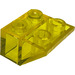 LEGO Transparent Yellow Slope 2 x 2 (45°) Inverted (3660 / 7261) LEGO Transparent Yellow Slope 2 x 2 (45°) Inverted (3660 / 7261)