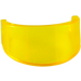 LEGO Transparent Yellow Visor - Standard (2447 / 35334)