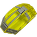LEGO Transparent Yellow Windscreen 10 x 6 x 4 Curved with Star Wars Resistance Transport Pod Sticker (18729)