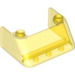 LEGO Transparant Geel Voorruit 3 x 4 x 1.3 (2437 / 35243)