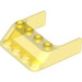 LEGO Transparentes Gelb Windschutzscheibe 4 x 4 x 1 (6238)