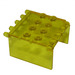 LEGO Transparent Yellow Windscreen 4 x 4 x 2 Canopy Extender (2337)