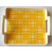 LEGO Tray with Yellow Cloth Sticker (6944)
