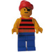 LEGO Skattekiste Pirat med Eyepatch Minifigur