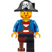 LEGO Treasure Hunt Pirate minifiguur