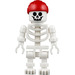 LEGO Treasure Hunt Skelet met Rood Bandana minifiguur