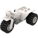 LEGO Tricycle with Dark Gray Chassis and White Wheels