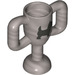 LEGO Trophy (Small) with Silver Terrier Dog Pattern (10172 / 27967)