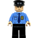 LEGO Truck Driver with Guard Uniform Minifigure