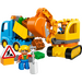 LEGO Truck &amp; Tracked Excavator 10812