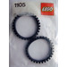 LEGO Two Rubber Crawler Tracks Set 1105