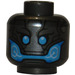 LEGO Ultron Minifigure Head (Recessed Solid Stud) (3626 / 20771)