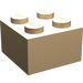 LEGO Very Light Orange Brick 2 x 2 (3003)
