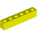 LEGO Jaune vif Brique 1 x 6 (3009)