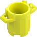 LEGO Vibrant Yellow Dustbin with 4 Lid Holders (28967 / 92926)