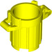 LEGO Vibrant Yellow Dustbin with 4 Lid Holders (28967 / 92926)
