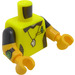 LEGO Kraftig gul Minifig Torso Fodbold Referee (973 / 78568)