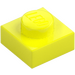 LEGO Giallo vivace Piastra 1 x 1 (3024 / 30008)