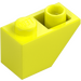 LEGO Zářivě žlutá Sklon 1 x 2 (45°) Převrácený (3665)