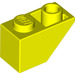LEGO Leuchtendes Gelb Steigung 1 x 2 (45°) Invertiert (3665)
