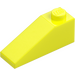 LEGO Vibrant Yellow Slope 1 x 3 (25°) (4286)