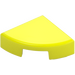 LEGO Vibrant Yellow Tile 1 x 1 Quarter Circle (25269)