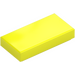 LEGO Vibrant Yellow Tile 1 x 2 with Groove (3069)