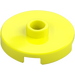 LEGO Vibrant Yellow Tile 2 x 2 Round with Stud (18674)