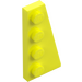 LEGO Vibrant Yellow Wedge Plate 2 x 4 Wing Right (41769)