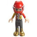 LEGO Vicky with Red Helmet Minifigure