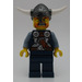 LEGO Viking Chess Pawn with Glued Horns Minifigure