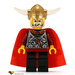 LEGO Viking King minifiguur