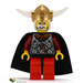 LEGO Viking King з чорний мис Мініфігурка