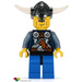 LEGO Viking Warrior jossa Angry Kasvot ja Chin Dimple Minihahmo